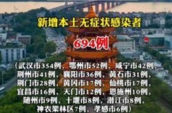 湖北新增2例本土无症状感染者（湖北新增本土确诊病例）