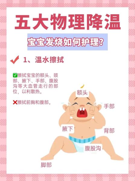 小儿快速退烧的方法物理降温图片 小孩子发烧最好的降温方法
