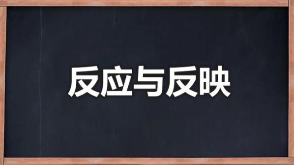 反映问题和反应问题的区别和联系 问题应该用反应还是反映