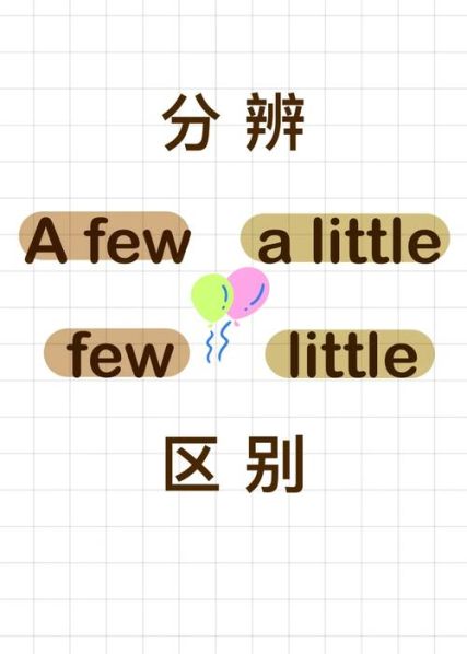few跟afew的区别 aw和fw有什么区别