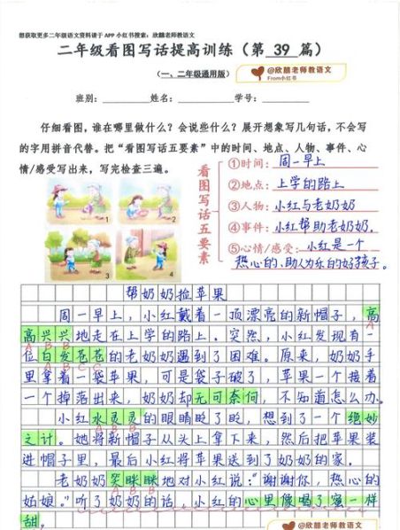 看图说话的方法技巧总结 一年级写看图说话的技巧