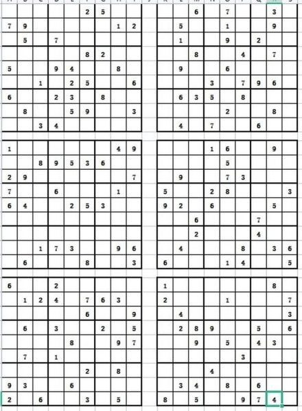 九宫格数独的方法技巧与规律三戒课堂 1一一9九宫格数独口诀