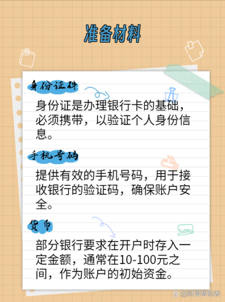 银行办理银行卡的流程 手机上怎么申请银行卡