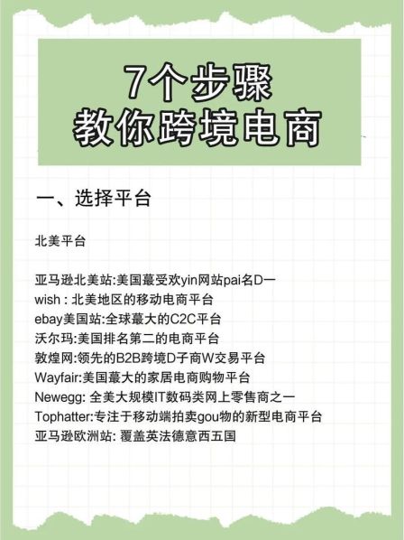 做跨境电商的流程 个人怎么开跨境电商店铺