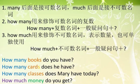好much和how many的区别 how much多少钱的用法