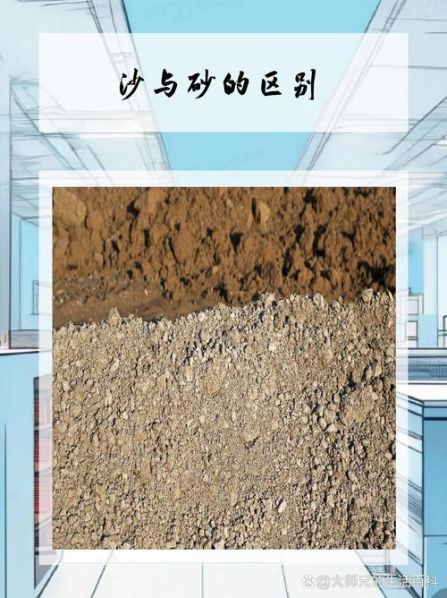 沙和砂的区别和意思：沙和沙有什么区别