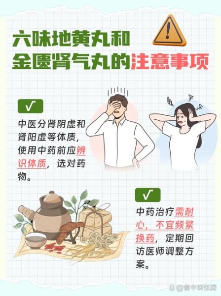 金匮肾气丸和六味地黄丸的区别在哪了:金匮肾气丸和六味地黄丸什么区别