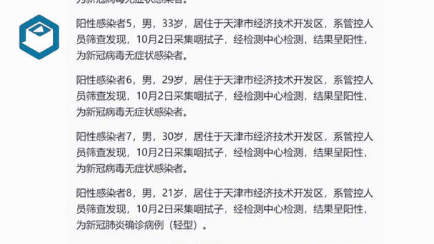 天津2例本土确诊感染奥密克戎(奥密克戎1-7天表现症状)